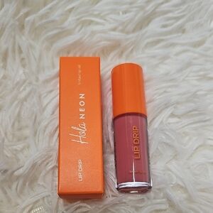 Lip Drip Hola Neon Tinted Lip Oil (Glass Me) Cruelty Free Vegan 3.5 g NIB